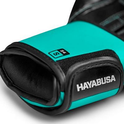 Hayabusa S4 Boxing Gloves Hellblau